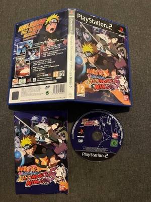 Naruto Shippuden Ultimate Ninja 5 PS2 (Suomijulkaisu)