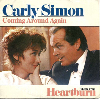 CARLY SIMON: Coming Around Again / Itsy Bitsy Spider  7"