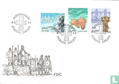 ÅLAND EPK FDC 3/1986: Historia sarja
