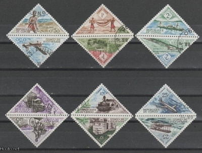 (S0219) CONGO (BRAZZAVILLE), 1961 (Postage Due). Used