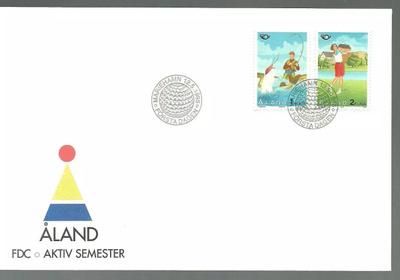 ÅLAND EPK FDC 5/1995: Pohjola, loma sarja