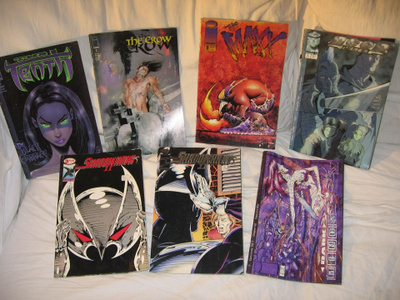 Paketti (7 kpl.) Image comicsin sarjakuvia.