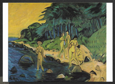 Erich Heckel - Uiminen purossa