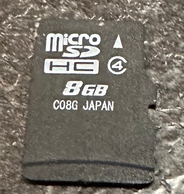 8 Gb MicroSd muistikortti