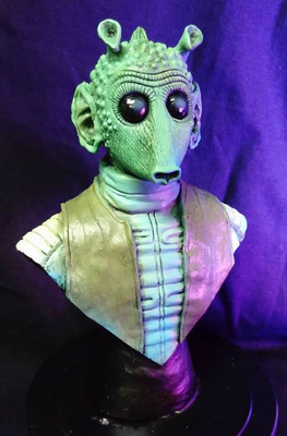 STAR WARS - GREEDO BUST - HEAD HUNTER STORE.