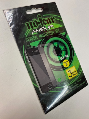 No Fear screen protector set iphone5