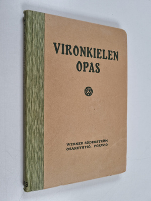 J. Aawik : Vironkielen opas ynnä lukemisto ja sanasto