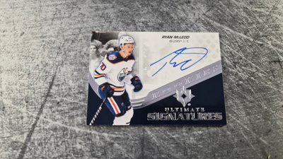 Ryan McLeod 2020-21 Ultimate Signatures