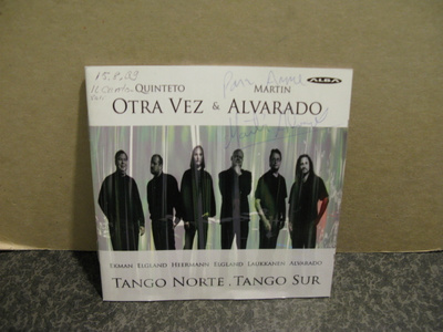 Quinteto Otra Vez&Martin Alvarado:Tango norte,tango sur cd
