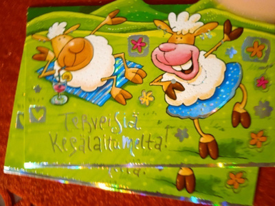 no 1 -   terveisiä kesälaitumelta