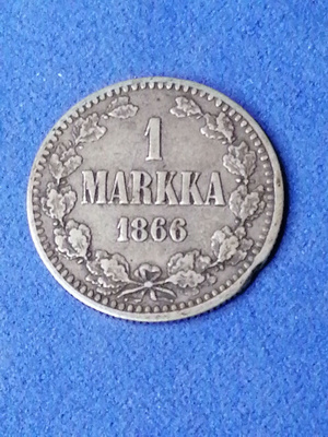 Suomi 1 Markka 1866