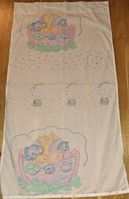 Lastenhuoneen verhot 73x134cm x 2 kpl