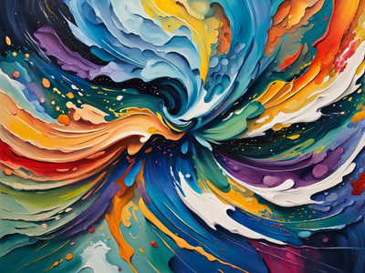 Uusi Abstrakti alumiinitaulu 30 cm x 40 cm