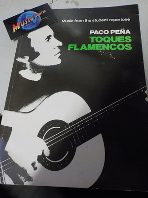 PACO PENA - TOQUES FLAMENCOS KITARA NUOTTIKIRJA