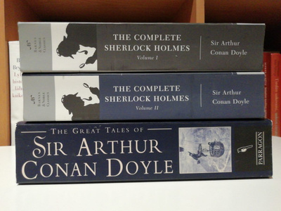 Doyle - Complete Sherlock Holmes I-II + Great Tales 3 kirjaa
