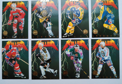 1995-96 Sisu Painkillers täysi erikoiskortti sarja