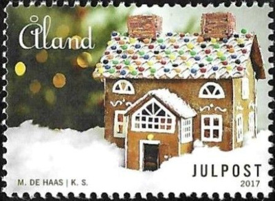 Åland 2017  Joulu  Julpost  ** LaPe 434