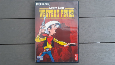 PC CD: Lucky Luke - Western Fever peli (2001)