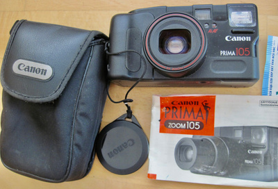 VANHA Kamera Canon Prima Zoom 105 Caption