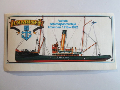 KERÄILYTARRA ILMARINEN VALTION SATAMAJÄÄMURTAJA 1918-1922