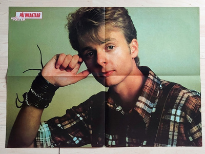 A-HA / Pål Waaktaar : Juliste 80 -luvulta