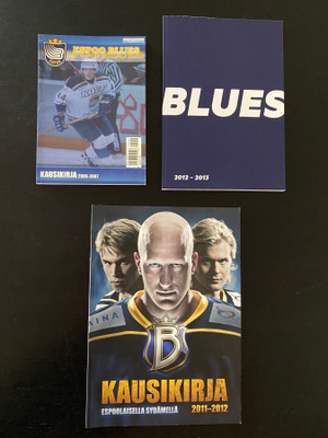 Espoo Blues kausikirjoja / vuosikirjoja vuosilta 2006-2013