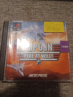 PS1 - Top Gun Fire At Will ( CIB )