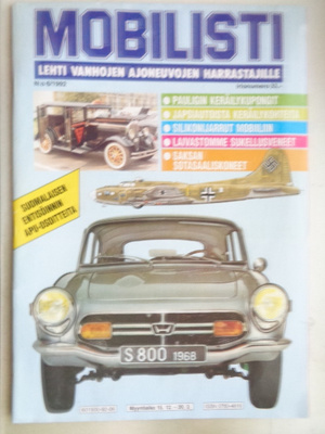 Mobilisti Nro 6/1992 (29.10)
