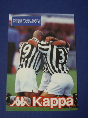KAPPA - Sportwear football - Postikortti