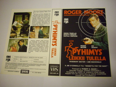 Vhs kansipaperi Fix - PYHIMYS LEIKKII TULELLA