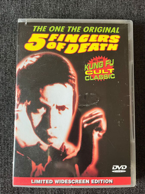 5 Fingers of Death / King Boxer DVD | US | 1972