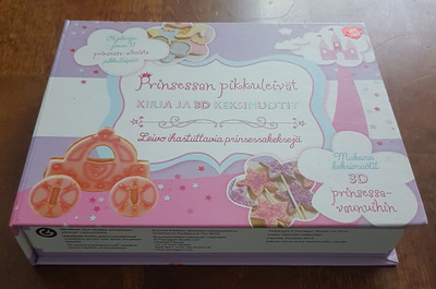 Prinsessakirjoja 3 kpl
