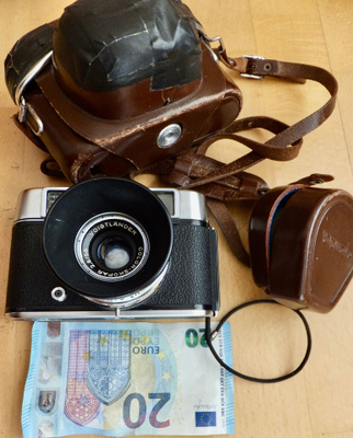 VANHA Kamera Voigtländer Vito CLR Saksalainen ErittäinSIISTI