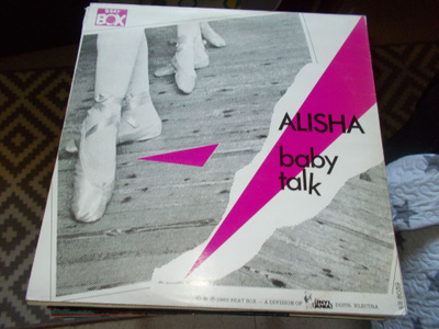12" VINYYLI SINKKU ALISHA ** BABY TALK **