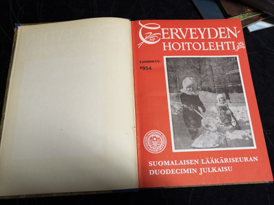 Terveydenhoitolehti Vuosikerta 1954