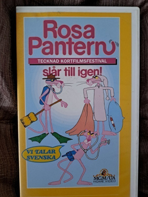 Rosa Pantern slår till igen vhs