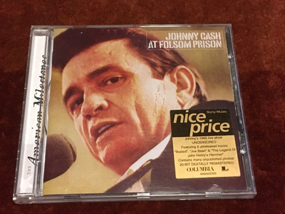 JOHNNY CASH - AT FOLSOM PRISON - CD