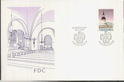 1988 Jommalan kirkko FDC