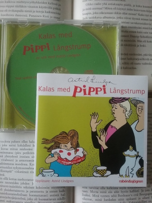 Astrid Lindgren - Kalas med Pippi Långstrump (CD)