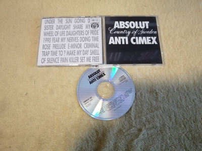 ANTI CIMEX - Absolut Country Of Sweden CD