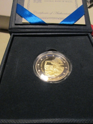 Malta 2 € 2014 Itsenäisyys 1964 PROOF