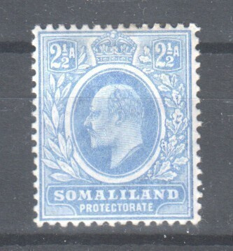 Somaliland protectorate 1905 2½ A Edward VII