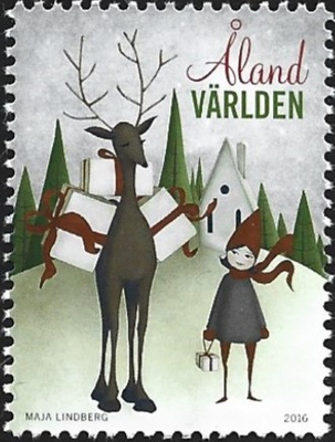 Åland 2016  Joulu  Världen  ** LaPe 420