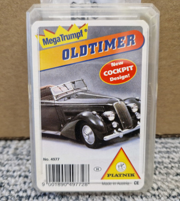 Autopelikortit Oldtimer  Mega Trumpf
