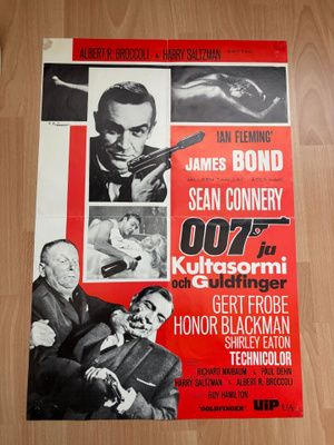 Elokuvajuliste: Kultasormi 007
