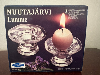 Nuutajärvi Lumme 2 kpl alkuperäinen pakkaus
