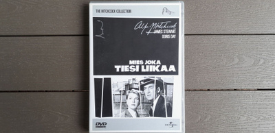 DVD: Mies Joka Tiesi Liikaa (James Stewart, O: Alfred Hitchc