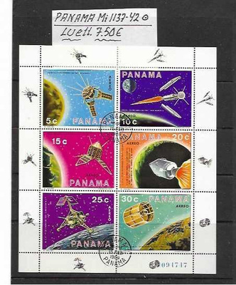 AVARUUS PANAMA Mi 1137-42   luett.7,50€