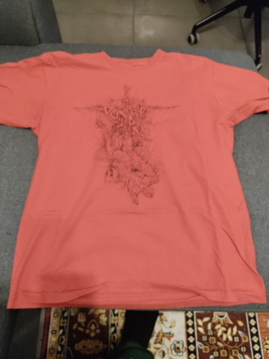 Pentacle - Five Candles Burning Red T-paita (M-koko)