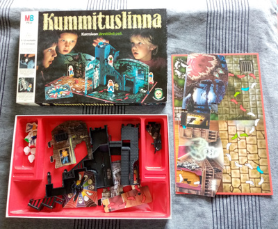 Kummituslinna (Milton Bradley, 1986) -PUUTTEELLINEN-